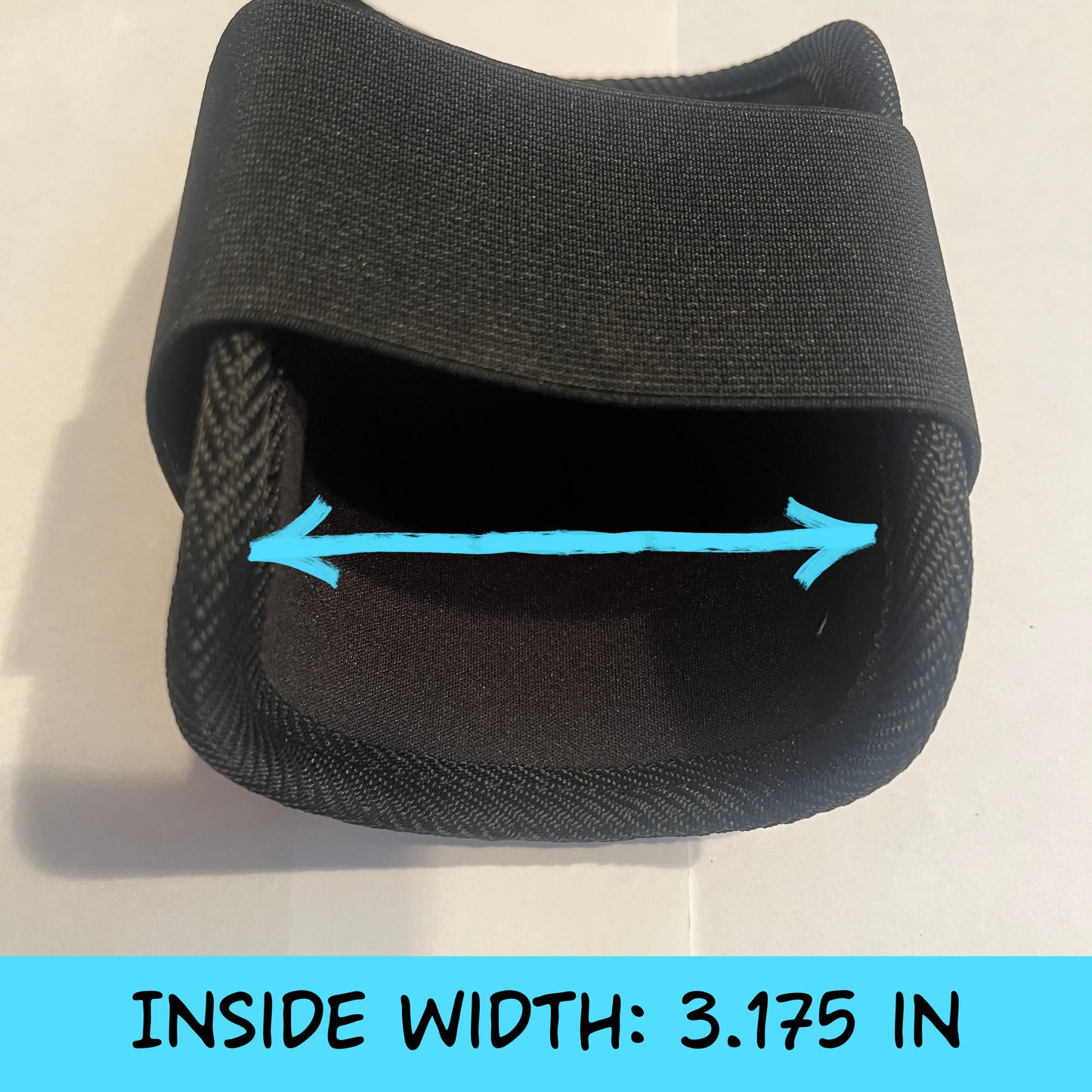 MISFIT: Black Elbow Guard - Bad Stitching, Slightly Loose