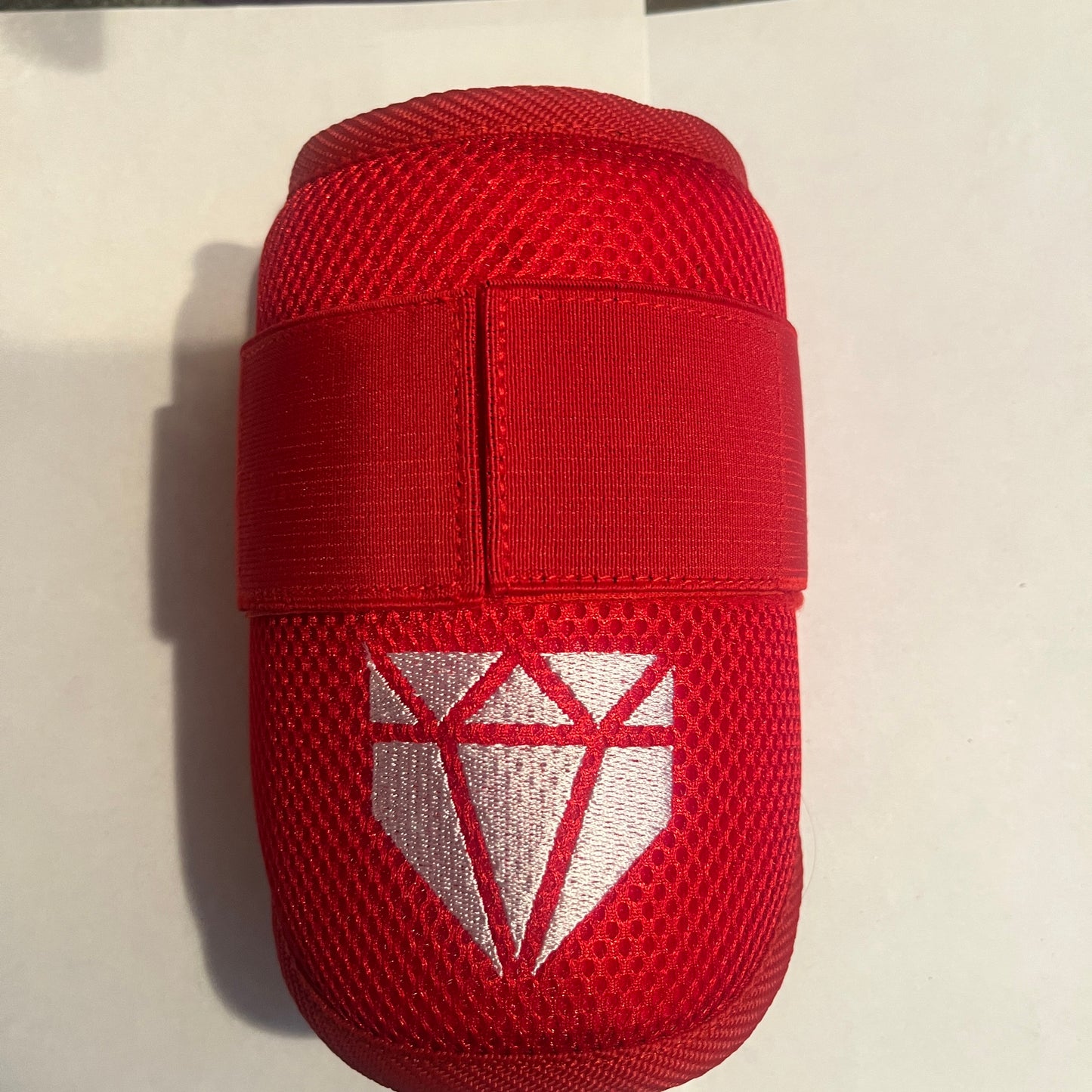 MISFIT: Red Elbow Guard - Bad Logo Stitching