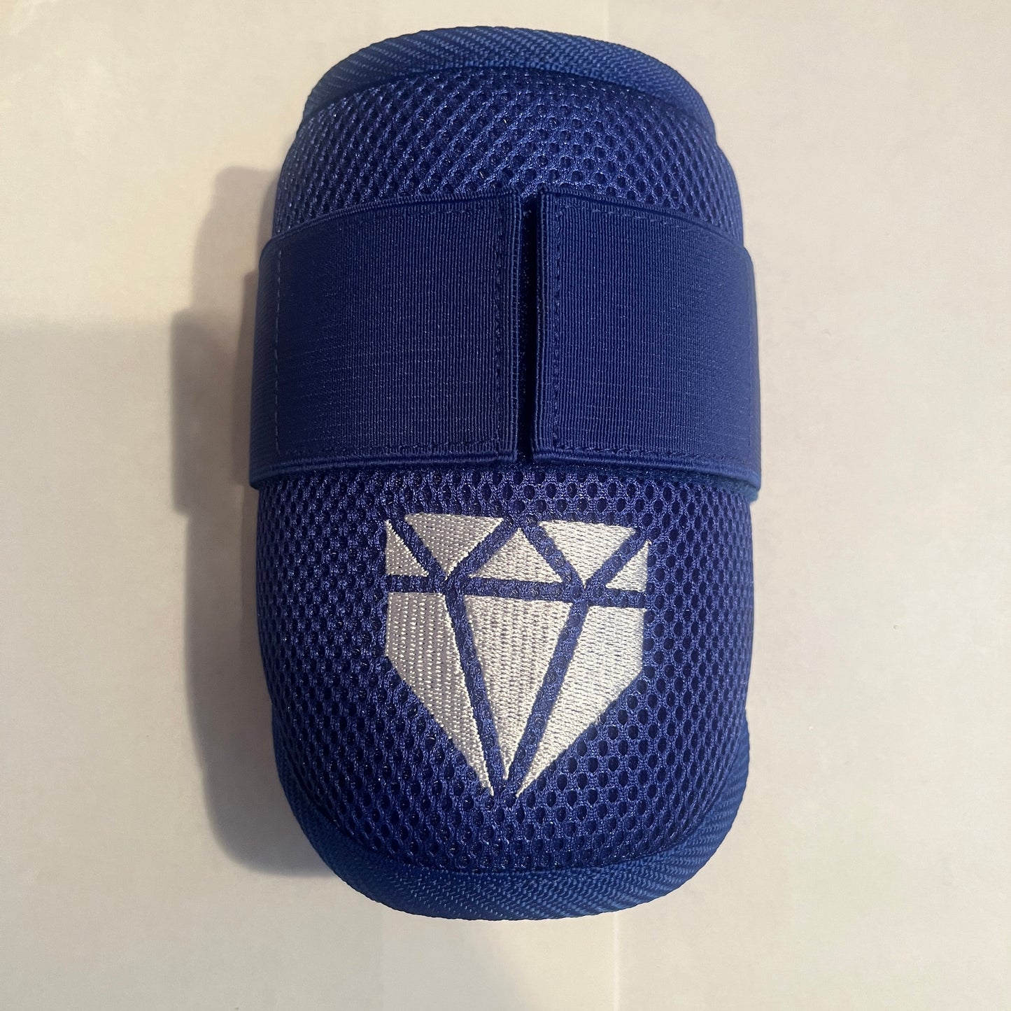 MISFIT: Blue Elbow Guard - Crooked Logo, slightly loose