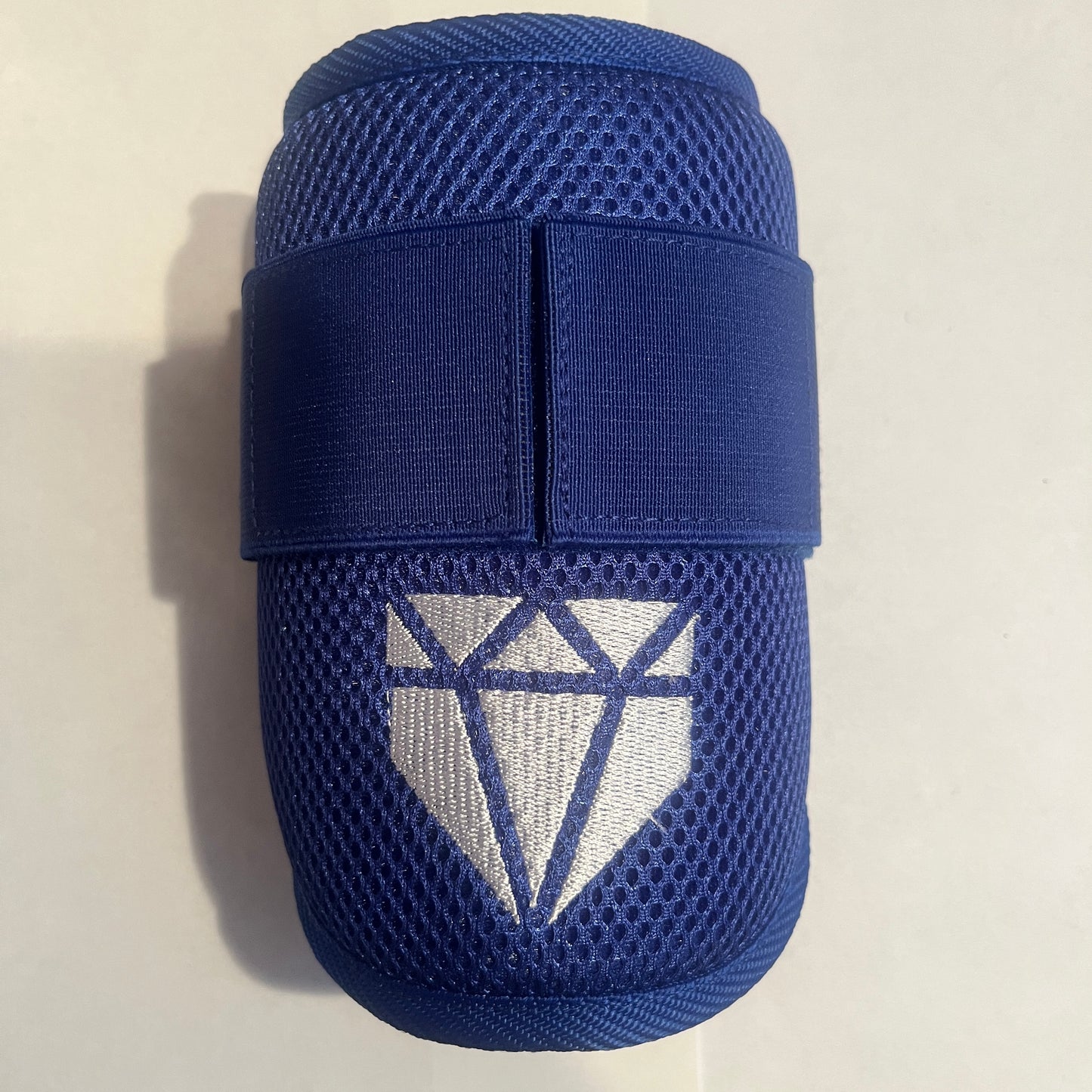MISFIT: Blue Elbow Guard - Crooked Logo, slightly loose