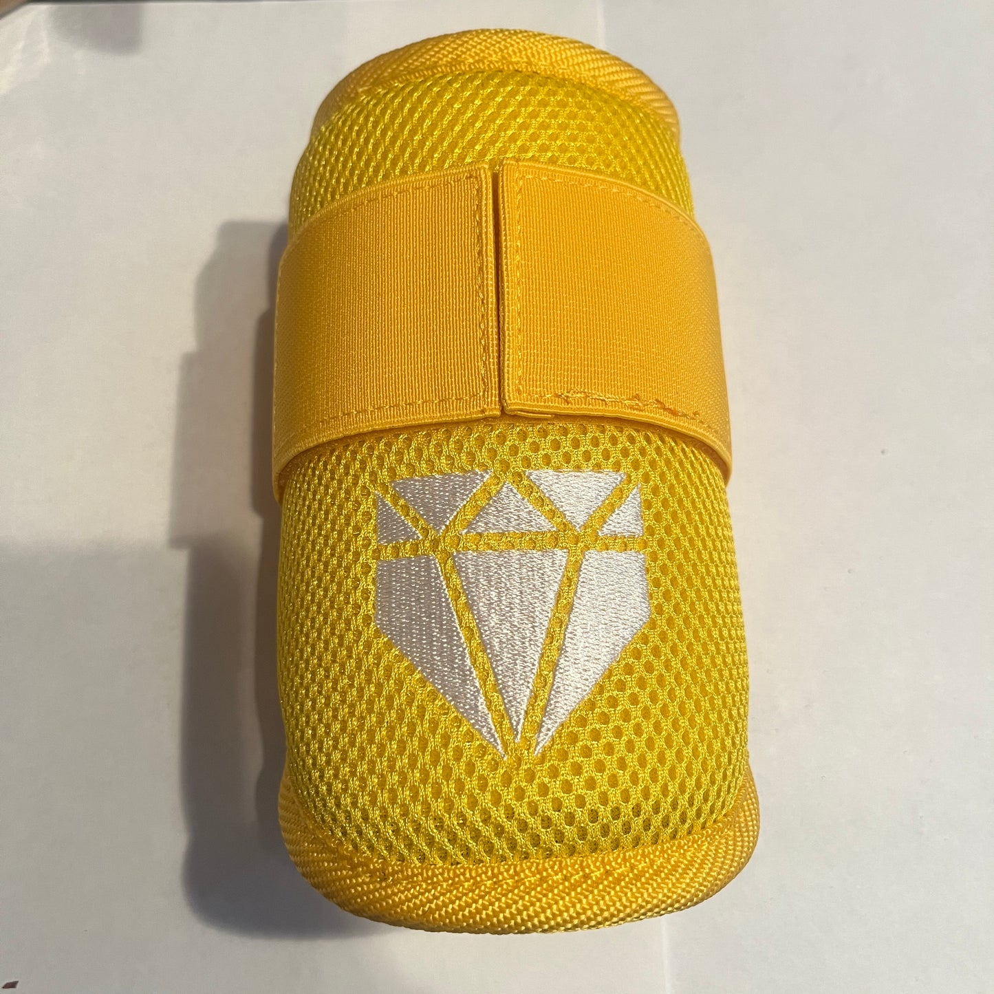 MISFIT: Yellow Elbow Guard - Bad Strap Stitching