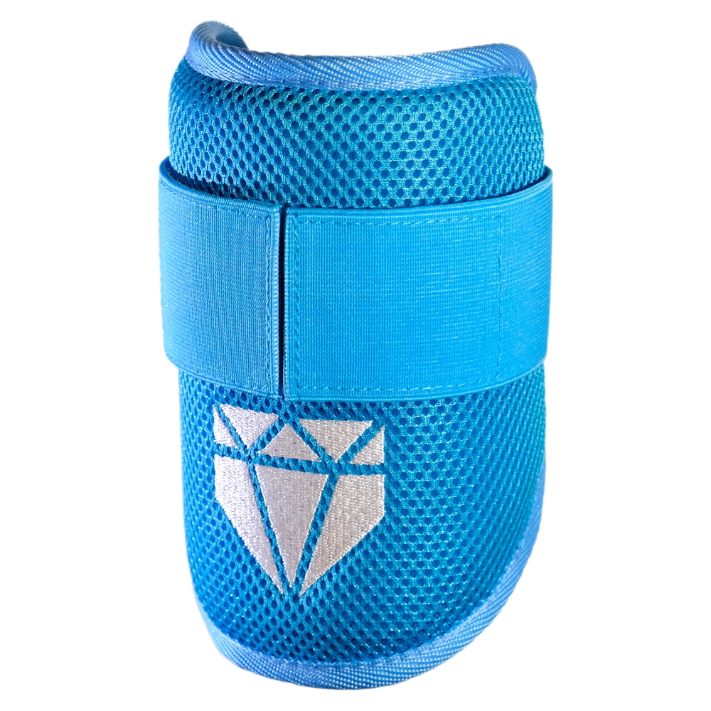 Web Gem Baseball Elbow Guard – bat flip baby blue protective gear for youth, travel ball, and high school hitters