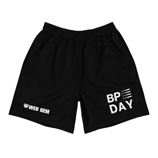 Web Gem BP Day training shorts in black color perfect for batting practice and cage work.