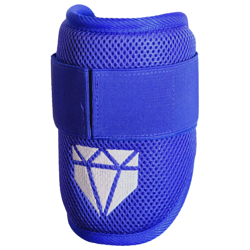 Web Gem Baseball Elbow Guard – barrel blue protective gear for youth, travel ball, and high school hitters