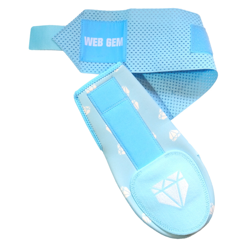 Web Gem Baseball Sliding Mitt – frozen rope ice protective gear for youth, travel ball, and high school hitters.