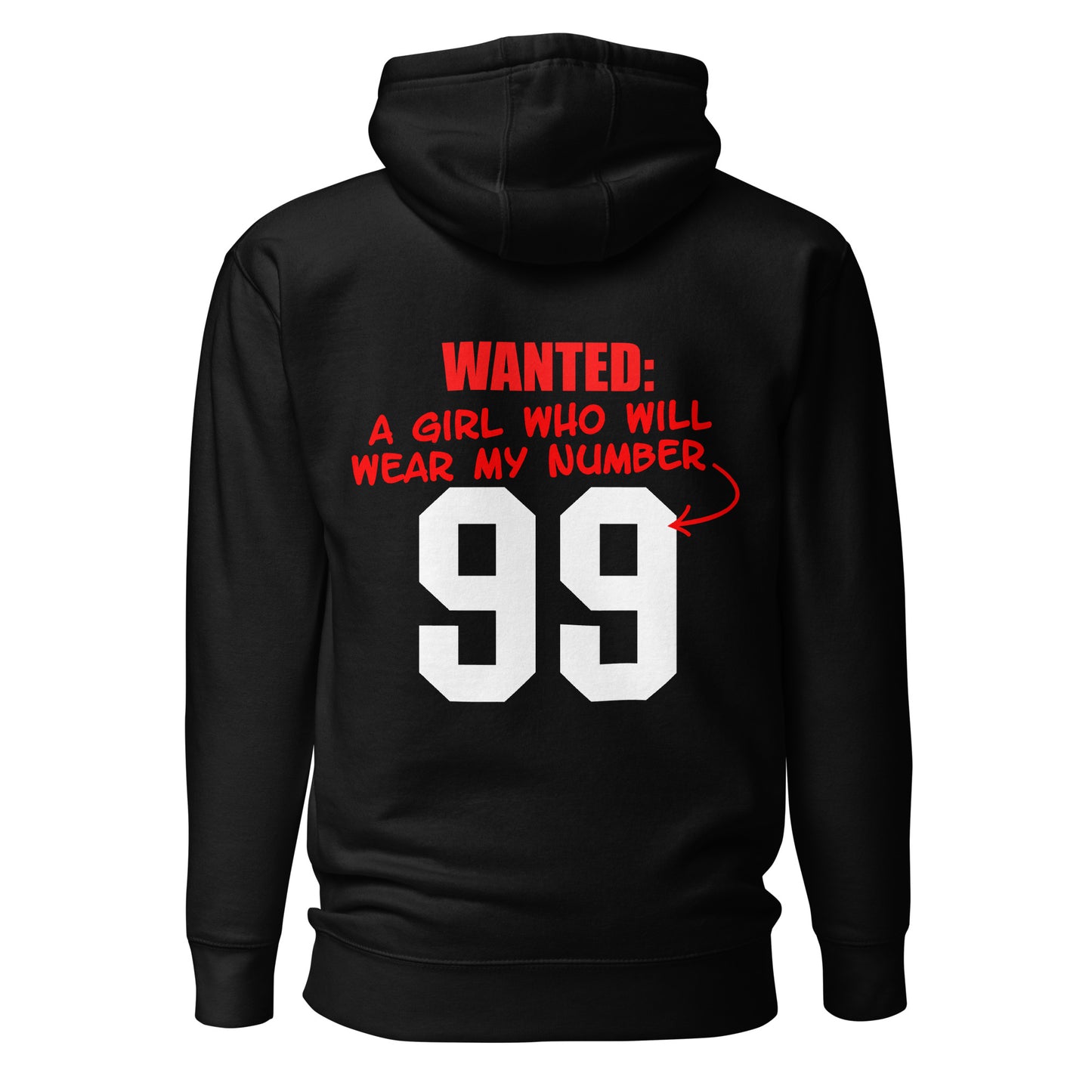 Wear My Number Hoodie - Personalized