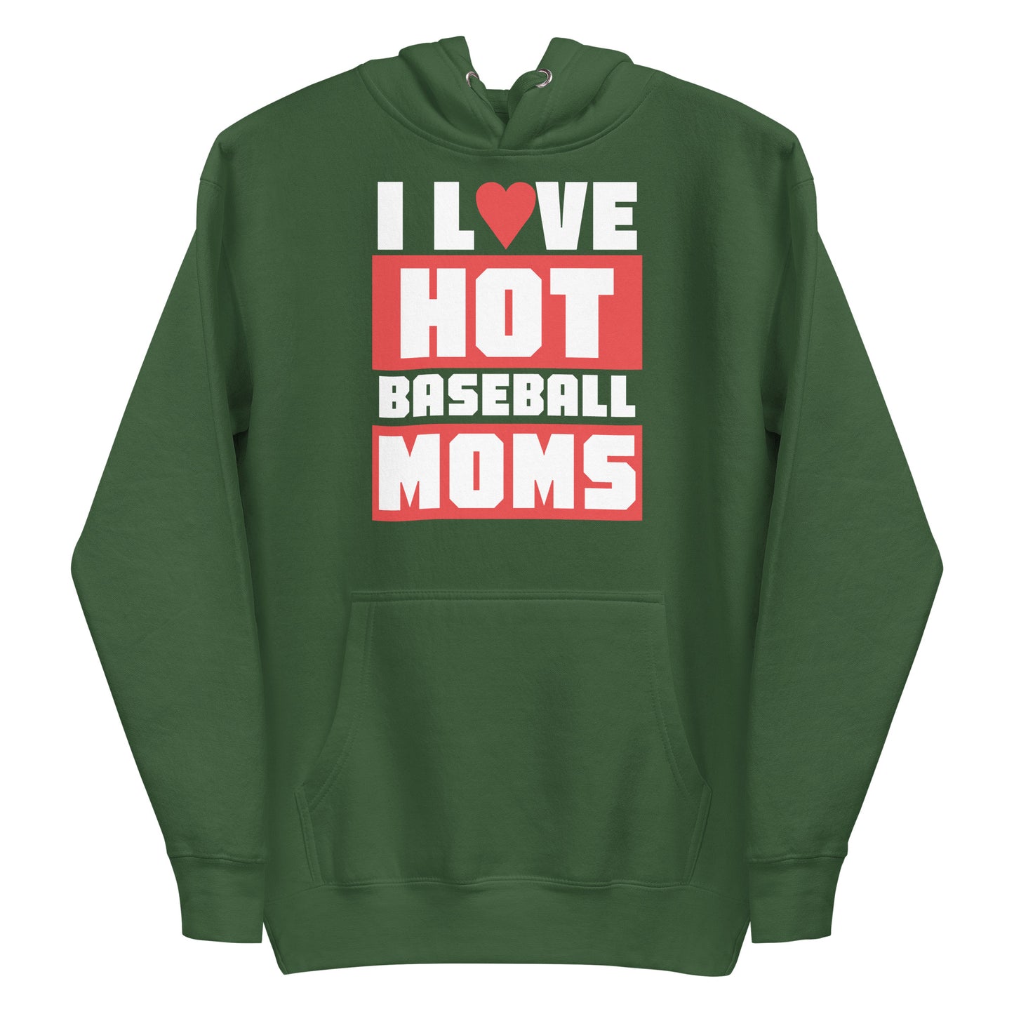 Hot Baseball Moms Hoodie