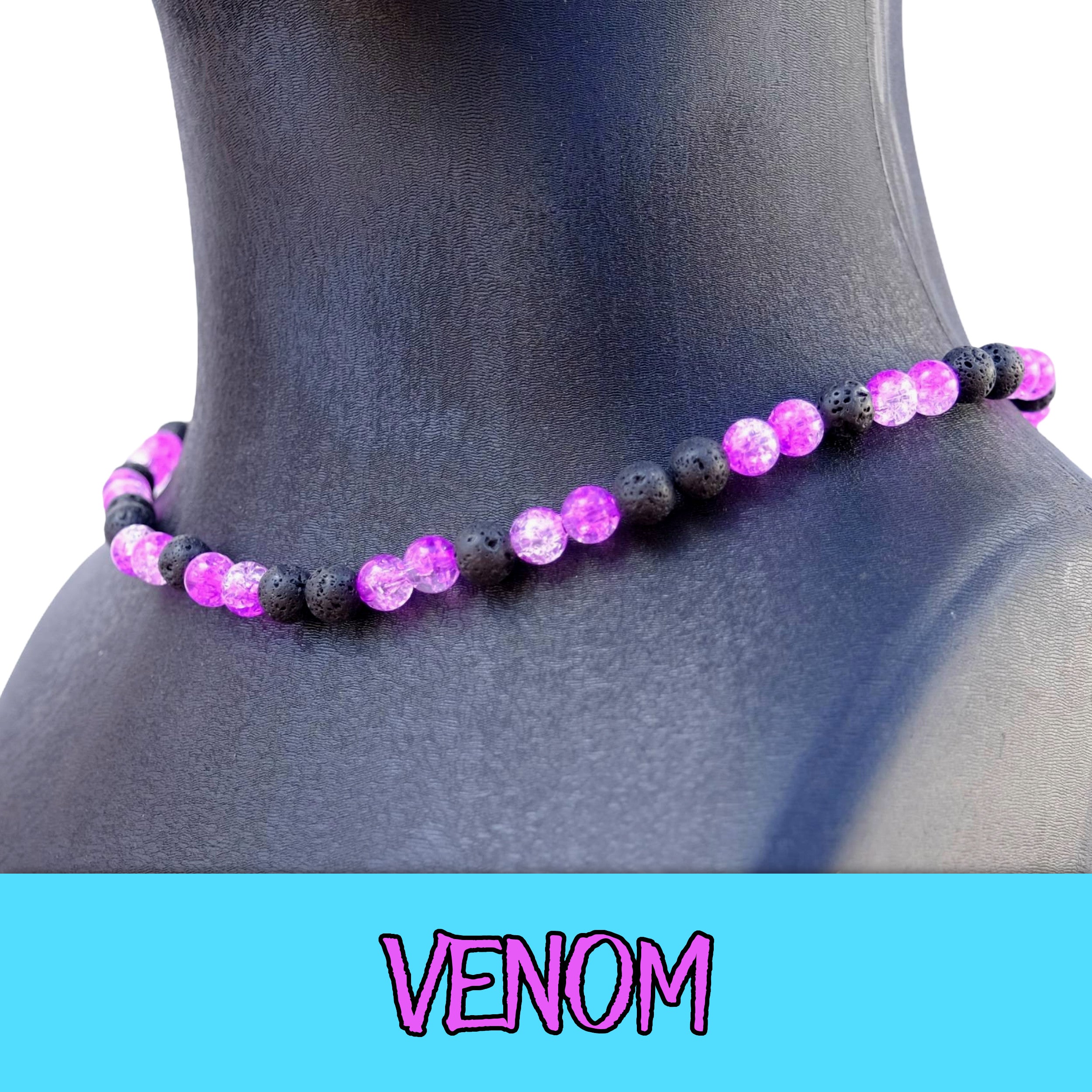 Venom Baseball Necklace | Game-Ready Drip Accessory – Web Gem Apparel