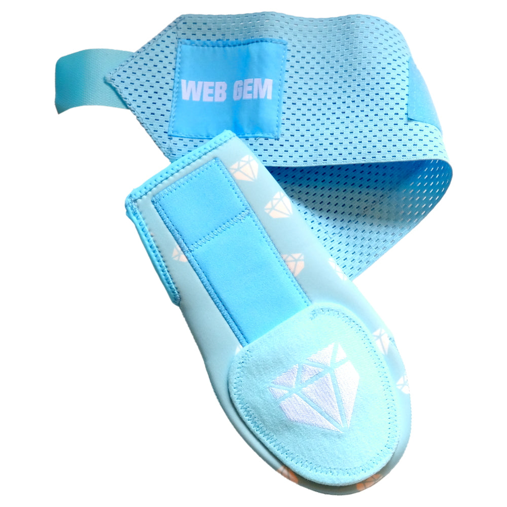 Web Gem Baseball Youth Sliding Mitt – frozen rope ice protective gear for youth, travel ball, and high school hitters.
