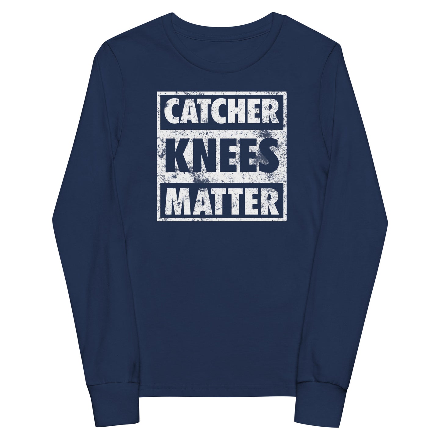 Catcher Knees Matter Youth Long Sleeve