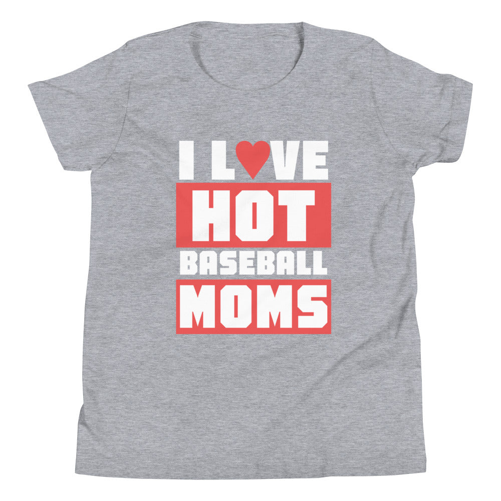 Hot Baseball Moms Youth Shirt