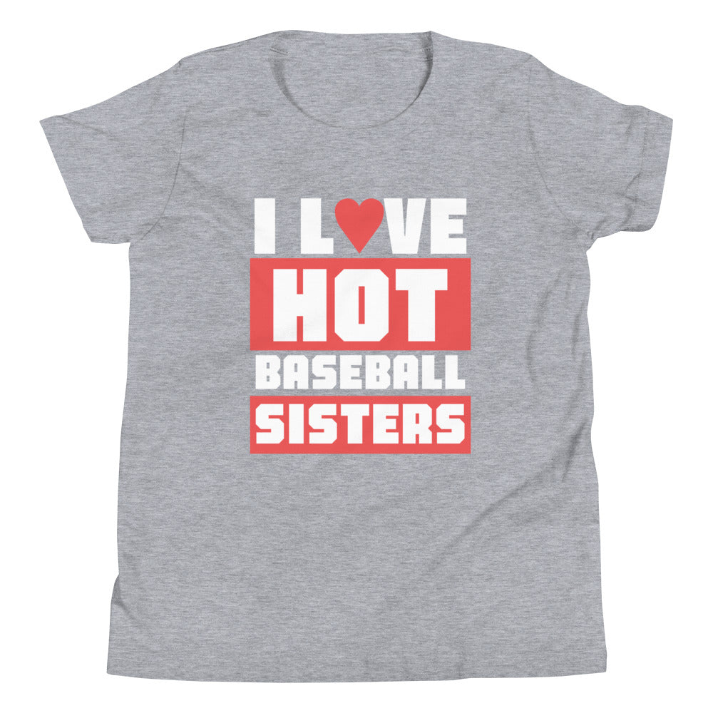 Hot Baseball Sisters Youth Shirt