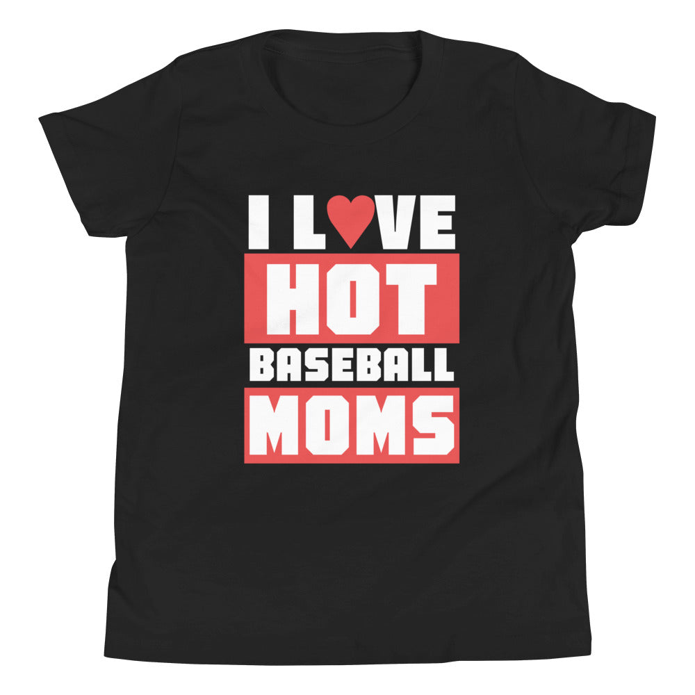 Hot Baseball Moms Youth Shirt