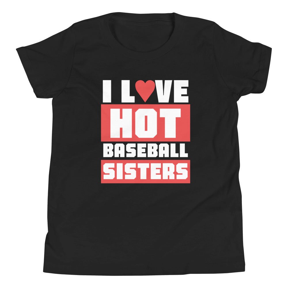 Hot Baseball Sisters Youth Shirt