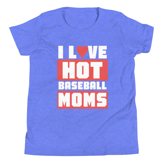 Hot Baseball Moms Youth Shirt