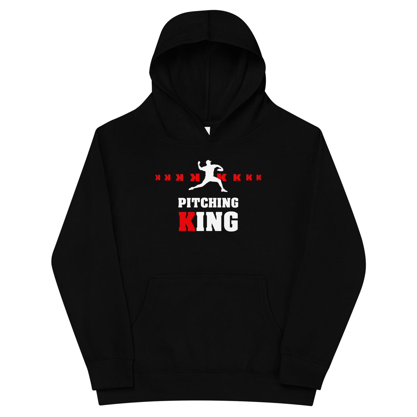 Pitching King Youth Hoodie