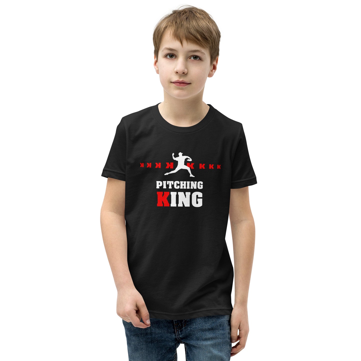 Pitching King Youth Tee